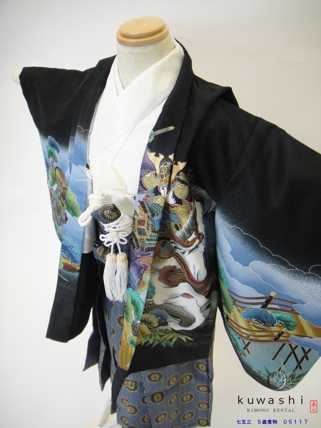 七五三着物レンタル　七五三　五歳着物　5歳　袴　お参り　前撮り　貸衣装 格安