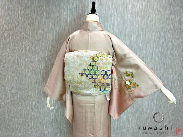 レンタル着物】【往復送料無料】【東京都内着付代無料】 20013