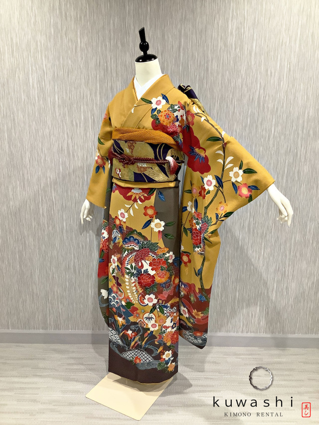 振袖 クワシ着物レンタル 品番８０００９