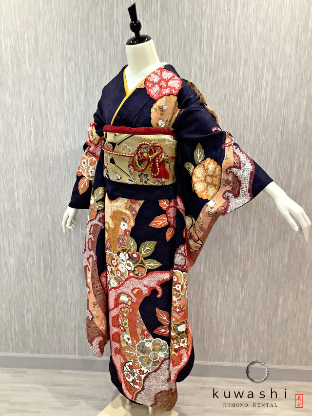 振袖 クワシ着物レンタル 品番８００１４