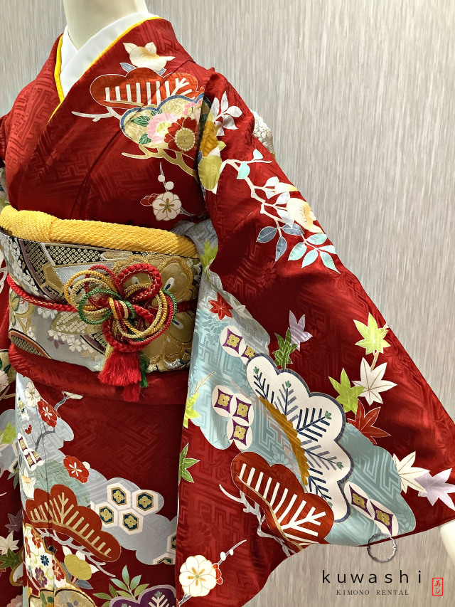 振袖 クワシ着物レンタル 品番８００１８