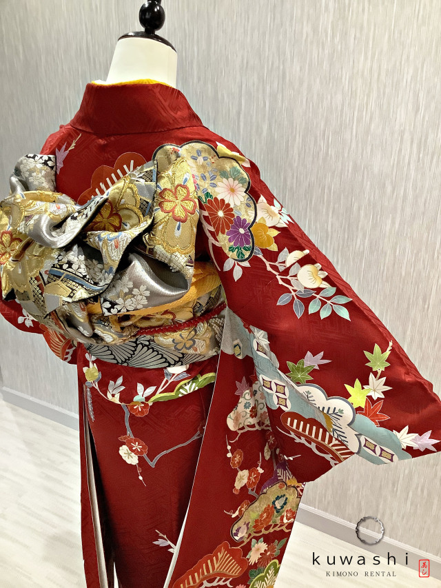 振袖 クワシ着物レンタル 品番８００１８