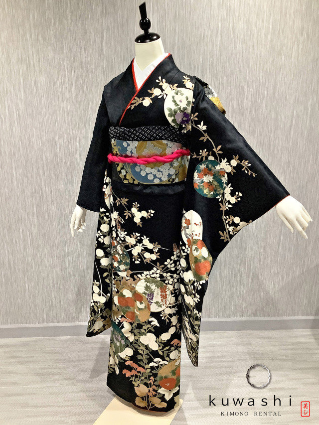 振袖 クワシ着物レンタル 品番８００２１