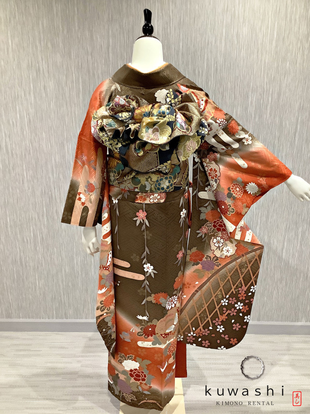 振袖 クワシ着物レンタル 品番８００２２