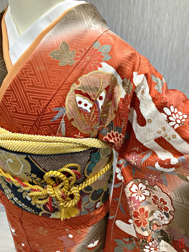 振袖 クワシ着物レンタル 品番８００２２
