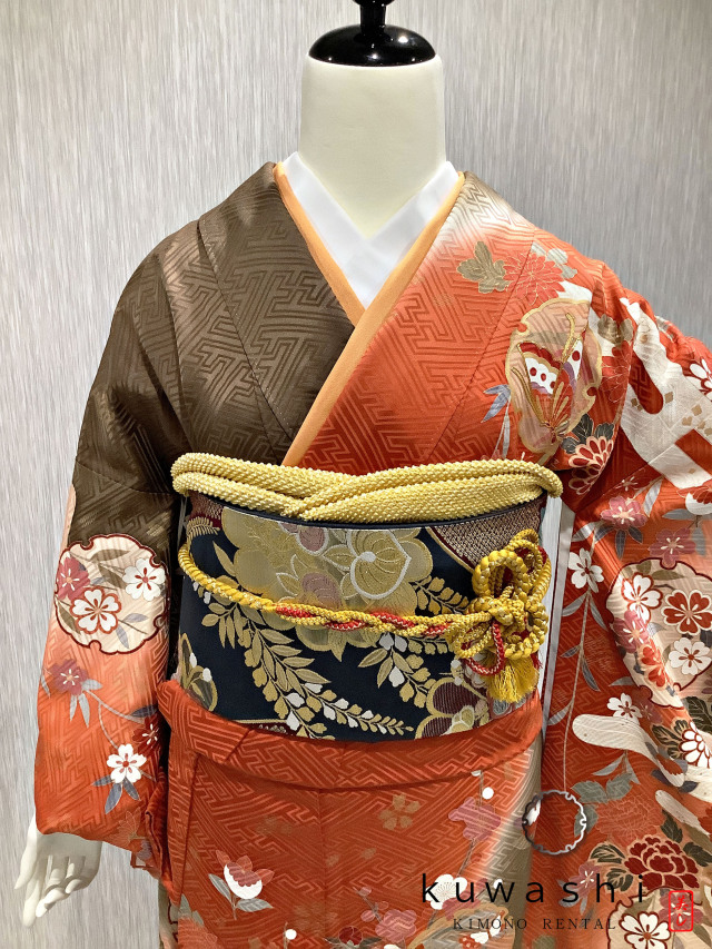 振袖 クワシ着物レンタル 品番８００２２