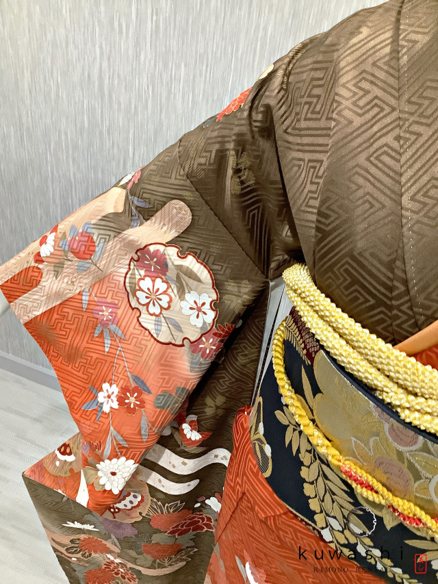 振袖 クワシ着物レンタル 品番８００２２