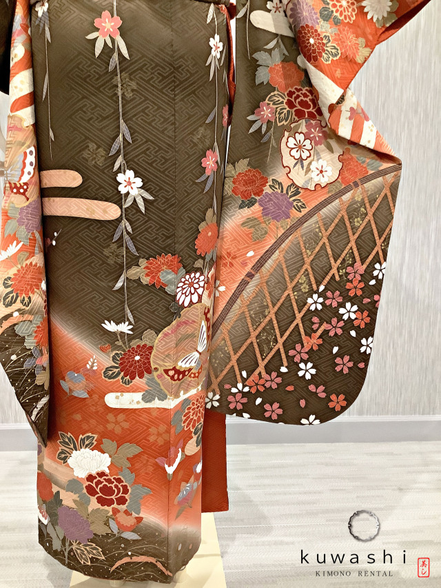 振袖 クワシ着物レンタル 品番８００２２