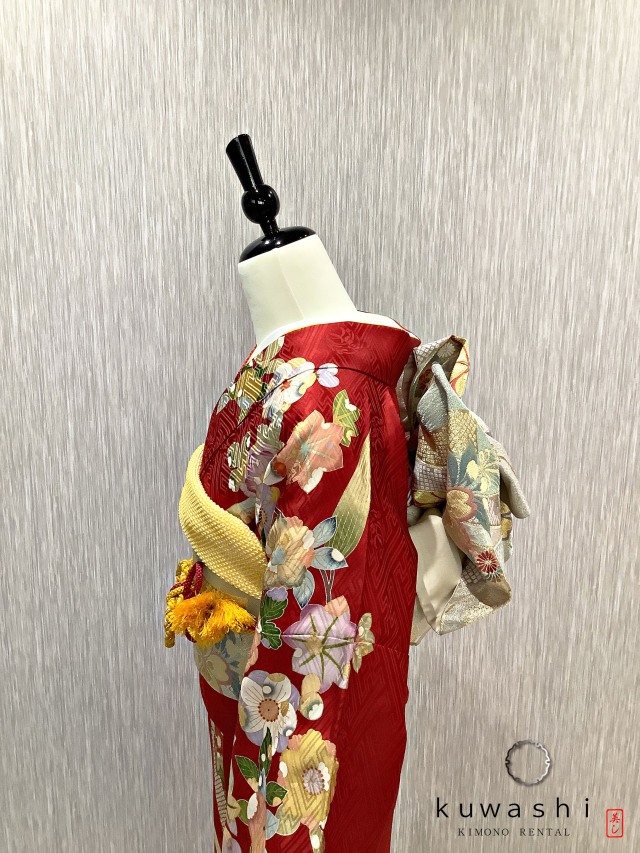 振袖 クワシ着物レンタル 品番８００３１