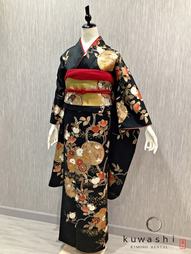 振袖 クワシ着物レンタル 品番８００３３