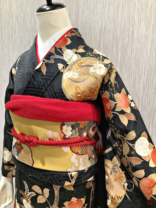 振袖 クワシ着物レンタル 品番８００３３