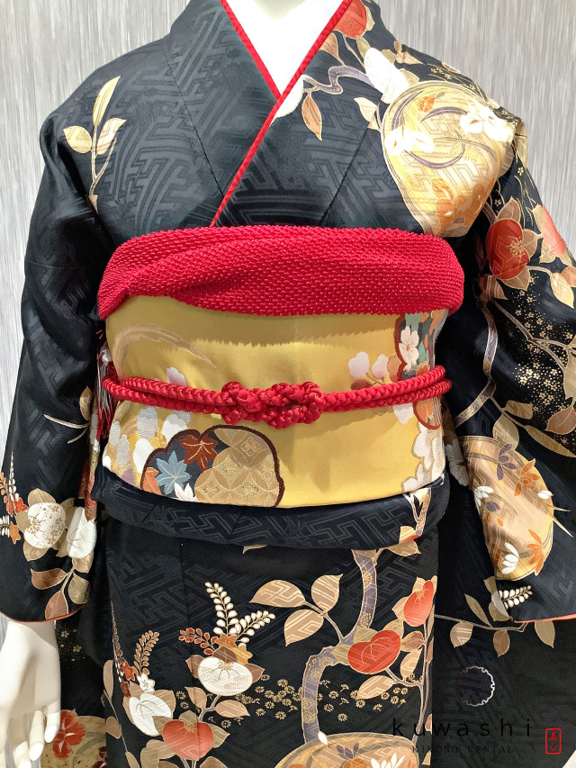 振袖 クワシ着物レンタル 品番８００３３
