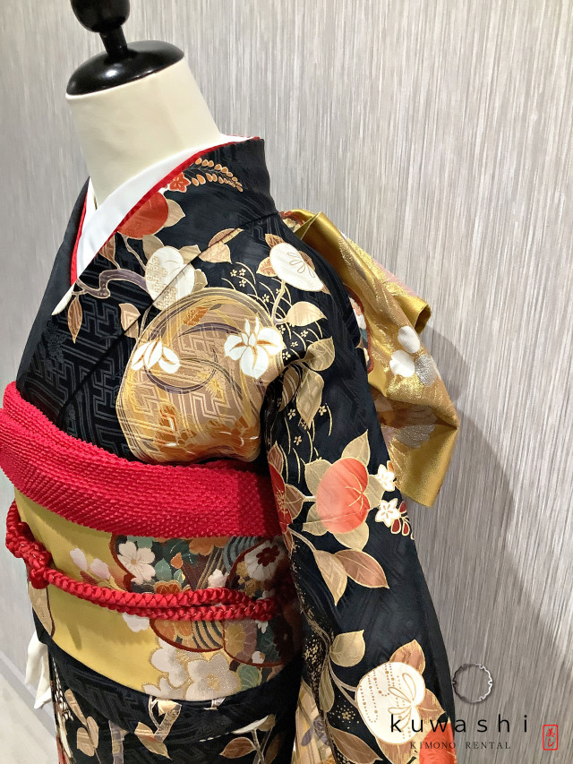 振袖 クワシ着物レンタル 品番８００３３