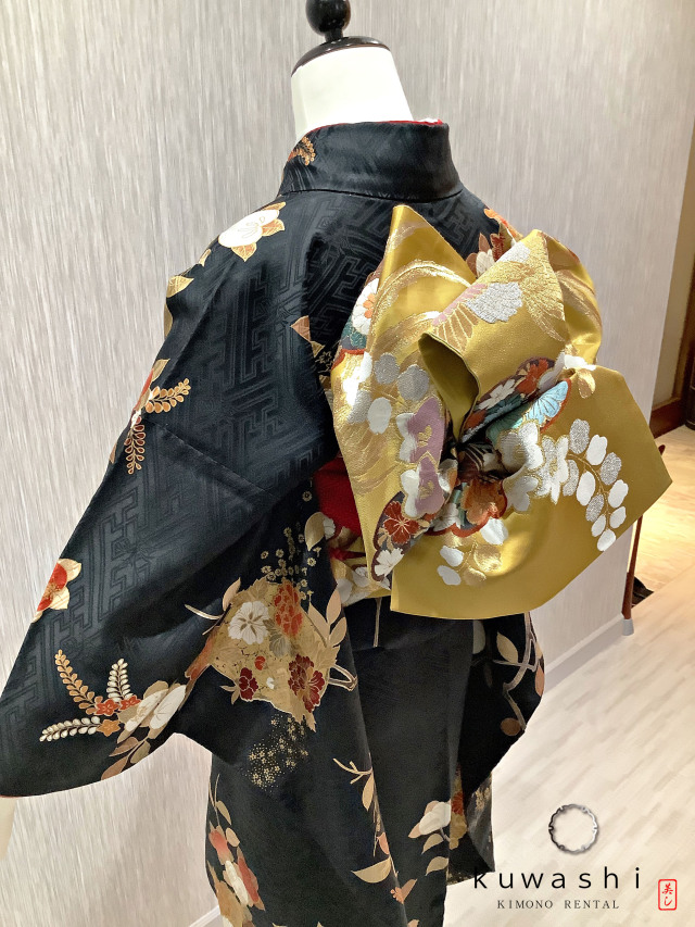 振袖 クワシ着物レンタル 品番８００３３