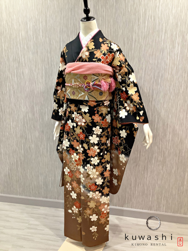 振袖 クワシ着物レンタル 品番８００３５