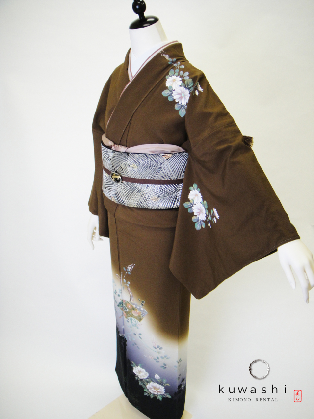 訪問着 きっ フルセット トールサイズ 大きいサイズ 