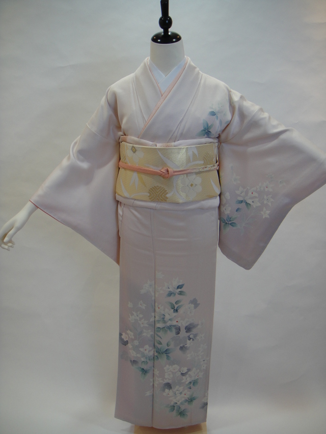 白 訪問着 貸衣装 レンタル 結婚式