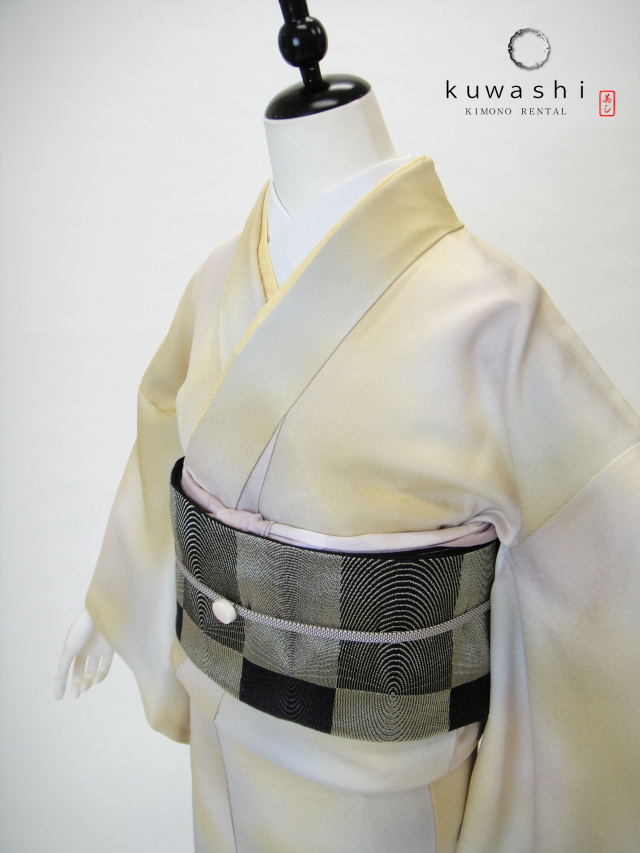 し*ほ様 未使用近い　美品　袷　正絹　作家　紋付　色無地　フルセット　身丈160 色無地 【きもの都粋】