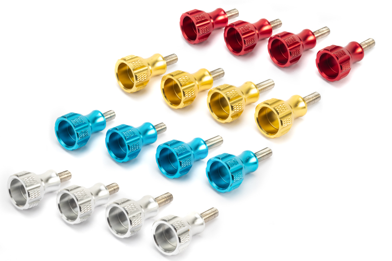 蔵前工房舎 SR96ストック用カラーアルマイトスクリュー【ネコポス可】