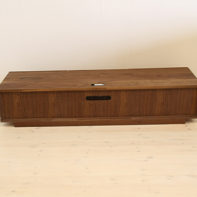 天然木、無垢材使用テレビボード 風雅／FUUGA-幅1500mm（ウォールナ ット・ウォルナット‐スリット）st7