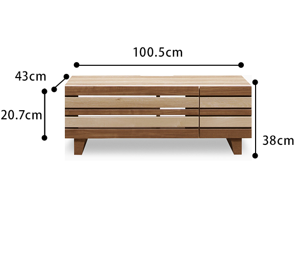 Olivia 格子テレビボード幅1200mm