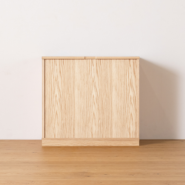 風雅／FUUGA キャビネット W800（ホワイトアッシュ）