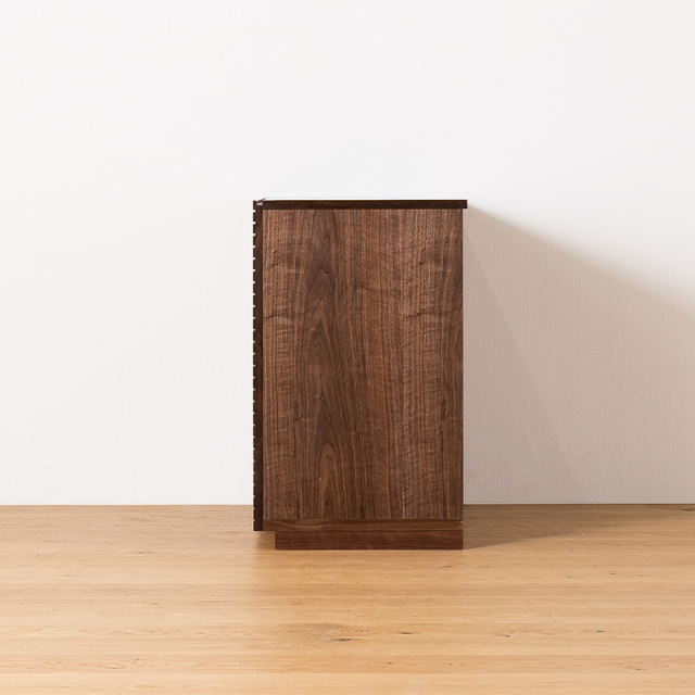 ウォールナットキャビネット 楽天市場】マネージメント サイドボード W900 カギ付き マネジメント