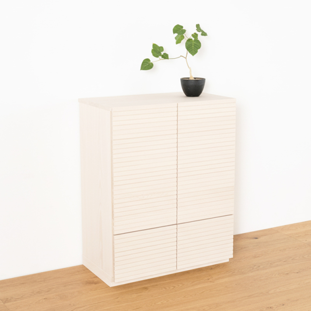 クラシック木製キャビネット　ホワイトベージュ　送料込み imgrc0080563698.jpg