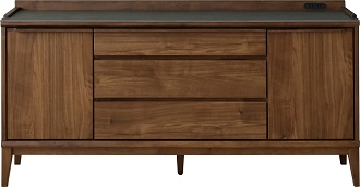 Oliviaセラミック調　幅1600mmサイドボード