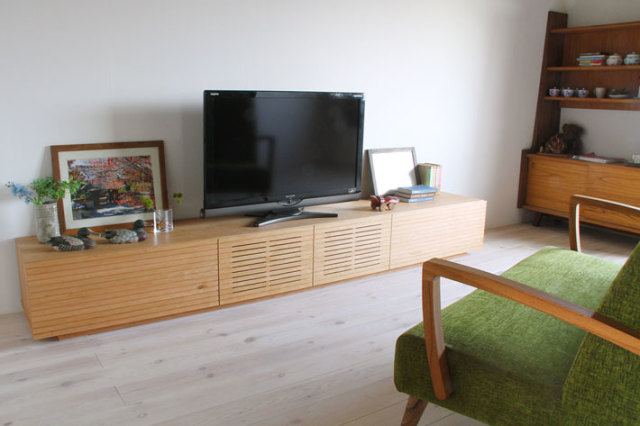 天然木・無垢のテレビボード 風雅