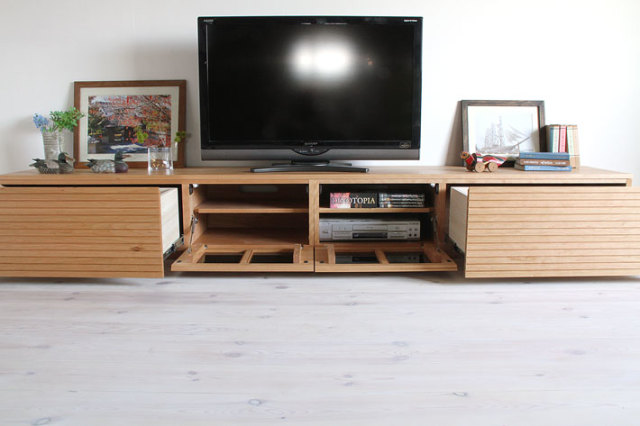 天然木・無垢のテレビボード 風雅