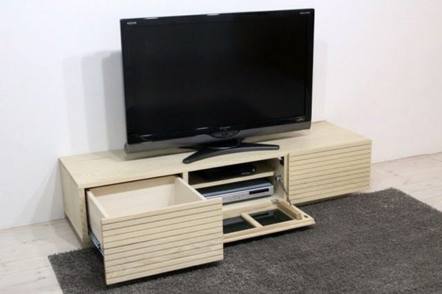 オーダー専用｜160cm｜オフホワイト｜テレビボード｜薄塗りモルタル テレビ台 モルタル柄 日本製 [幅180-240] | 【公式】LOWYA(ロウヤ