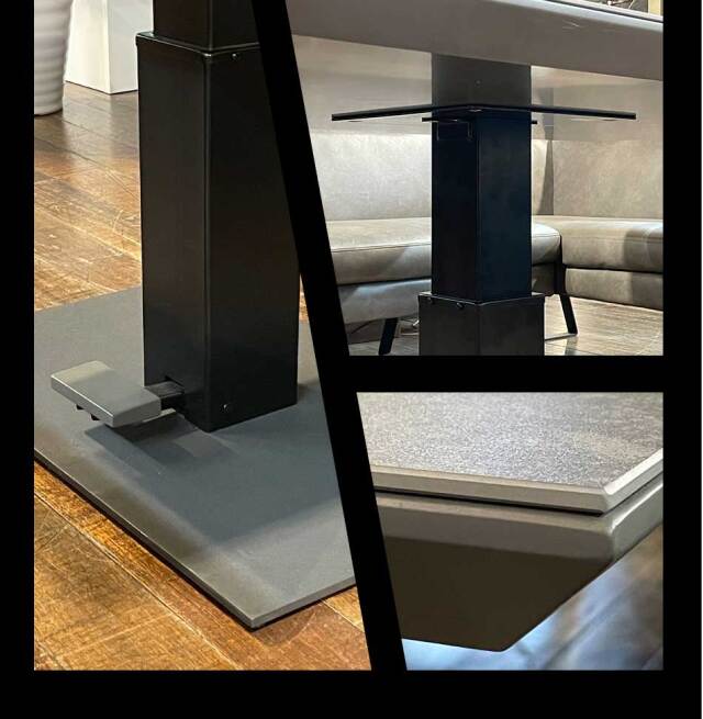 昇降ダイニングテーブル　130昇降テーブル