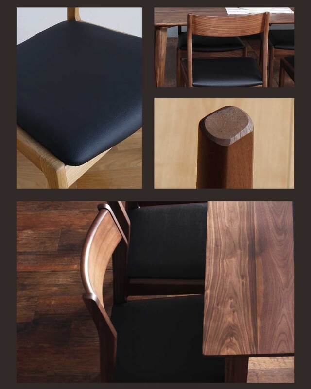 ダイニングチェア　2脚セット