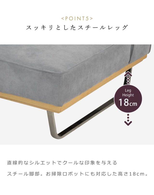 2Pソファ ?(クッション大x1、クッション小x1 付属)