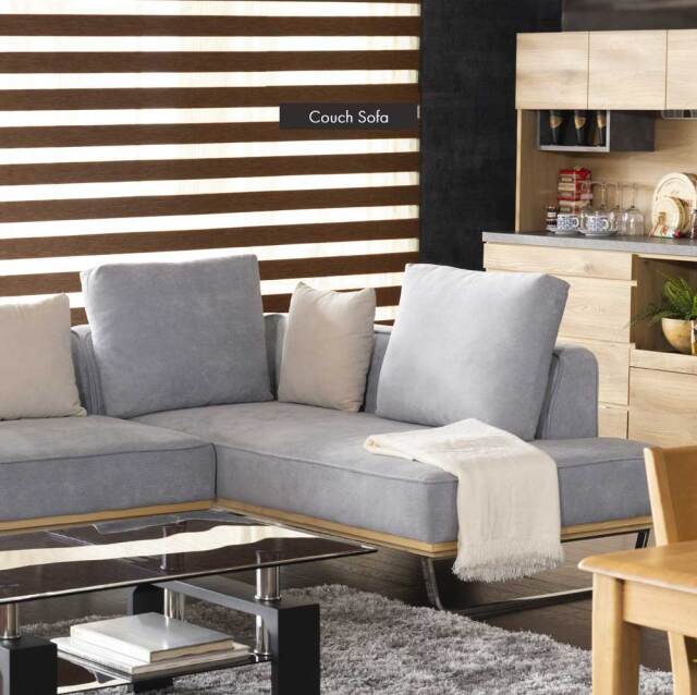 カウチソファ ?(クッション大x2、クッション小x1 付属)