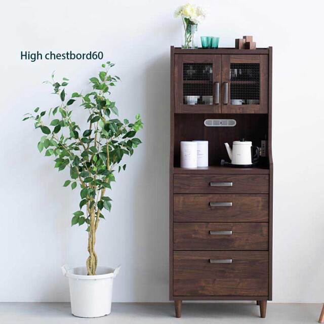 収納棚　60ハイチェストボード