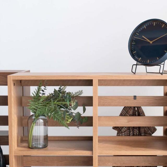 収納棚　96パーティションシェルフ　ロータイプ　（Laタイプ）