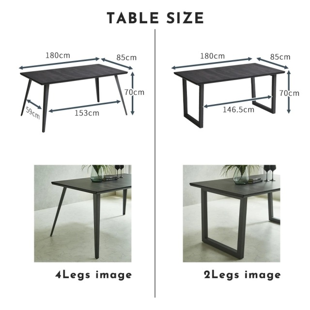 ダイニングテーブル　160テーブル