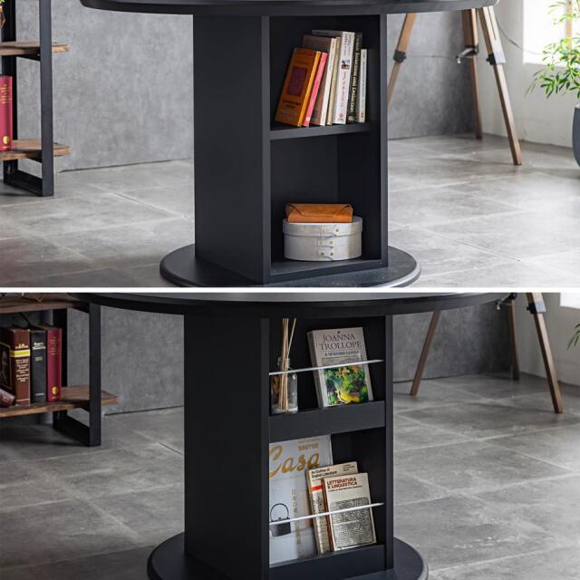 ダイニングテーブル　メラミントップ　105Φ円卓テーブル