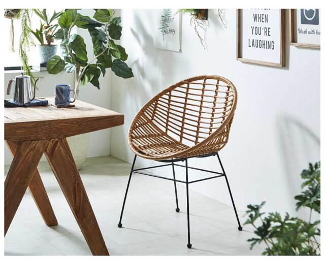 ダイニングチェア　（選べる：2脚 / 4脚セット）