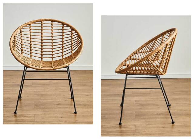 ダイニングチェア　（選べる：2脚 / 4脚セット）