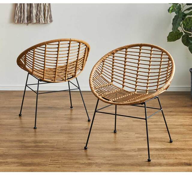 ダイニングチェア　（選べる：2脚 / 4脚セット）