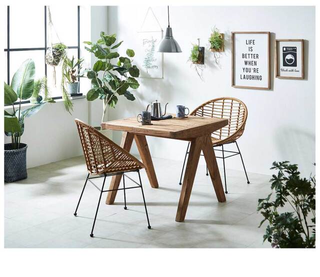 ダイニングセット　80テーブル　3点セット