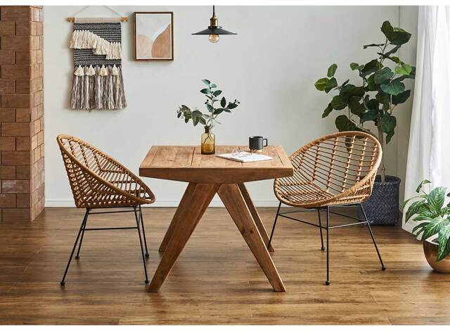 ダイニングセット　80テーブル　3点セット