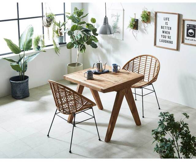 ダイニングセット　80テーブル　3点セット