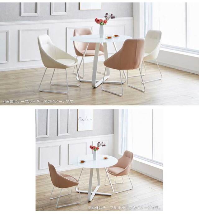 ダイニングテーブル　100Φテーブル