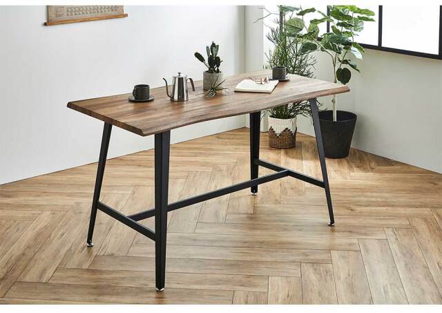 ダイニングセット　90ハイカウンターテーブル　3点セット