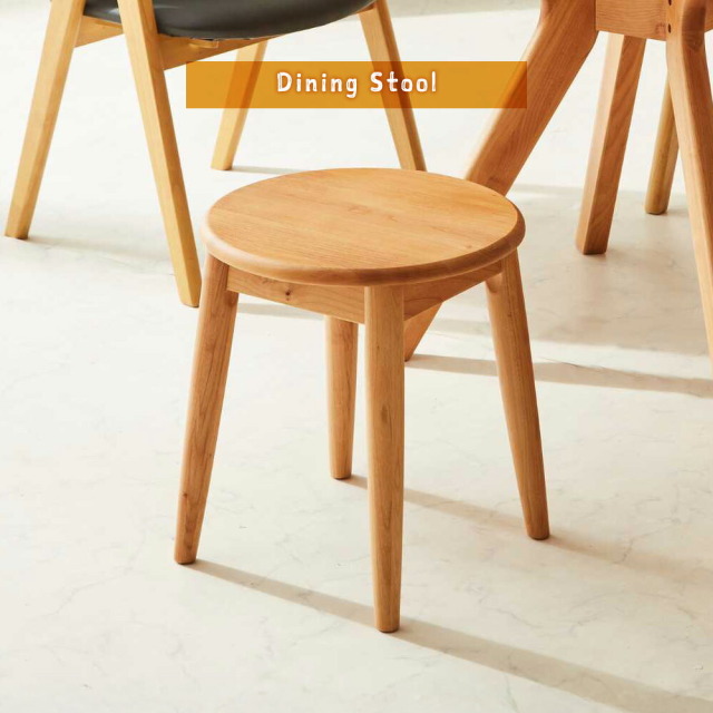ダイニングスツール　ラウンドスツール