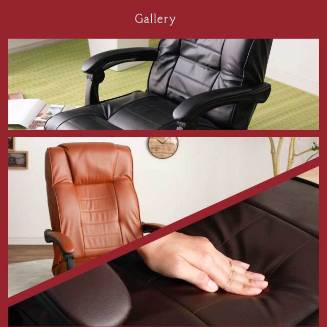 座椅子　回転木肘座椅子